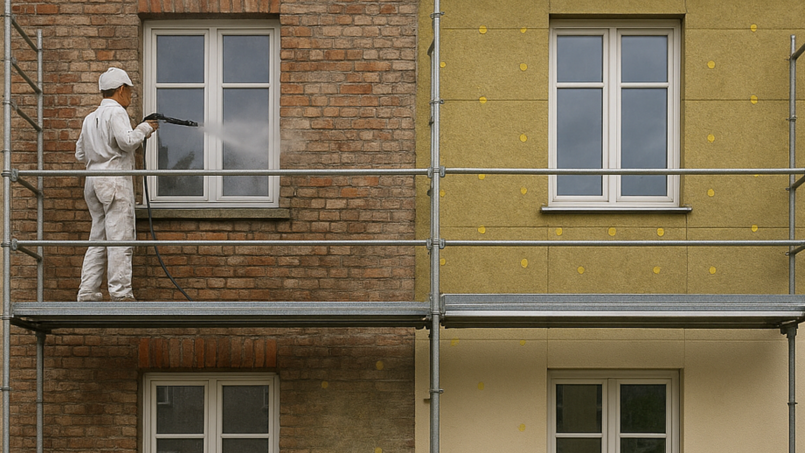 Façade rénovée par Altimum